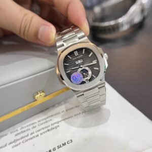 Đồng Hồ Patek Philippe Nautilus 5726G Rep 11 Mặt Xám GRF 40 (1)