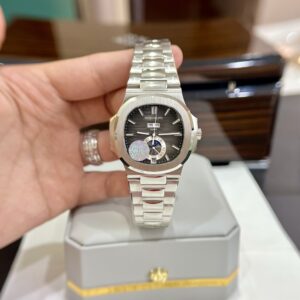 Đồng Hồ Patek Philippe Nautilus 5726G Rep 11 Mặt Xám GRF 40 (1)