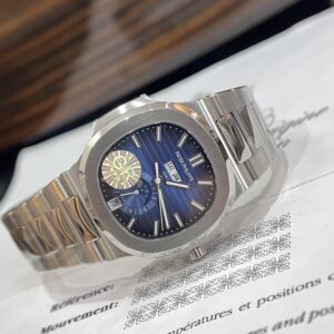 Đồng Hồ Patek Philippe Nautilus 5726G Rep 11 Mặt Xanh GRF 40 (3)