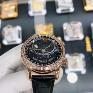Đồng Hồ Patek Philippe Sky Moon Celestial 6104R Replica 11 40mm