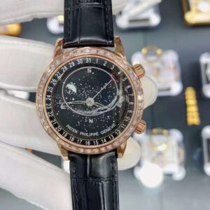 Đồng Hồ Patek Philippe Sky Moon Celestial 6104R Replica 11 40mm