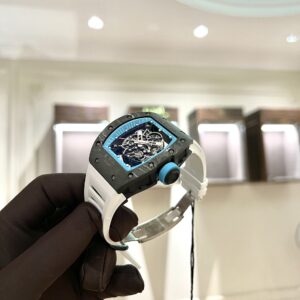 Đồng Hồ Richard Mille RM055 Full Carbon Replica 11 Màu Trắng 45mm (1)