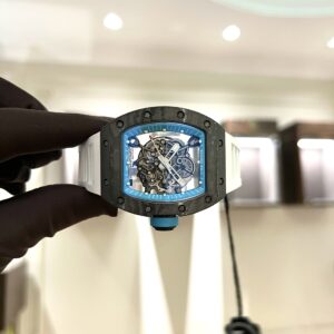 Đồng Hồ Richard Mille RM055 Full Carbon Replica 11 Màu Trắng 45mm (1)