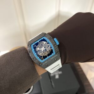 Đồng Hồ Richard Mille RM055 Full Carbon Replica 11 Màu Trắng 45mm (1)