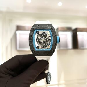 Đồng Hồ Richard Mille RM055 Full Carbon Replica 11 Màu Trắng 45mm (1)