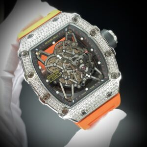 Đồng Hồ Richard Mille RM35-02 Đính Đá Nam Replica 11 44mm (1)