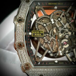 Đồng Hồ Richard Mille RM35-02 Đính Đá Nam Replica 11 44mm (1)