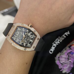 Đồng Hồ Richard Mille RM67-01 Replica 11 Rose Gold 40mm (4)