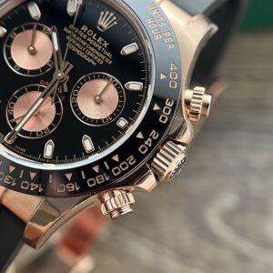 Đồng Hồ Rolex Cosmograph Daytona 116515LN Replica 11 Vàng Hồng BTF 40mm (9)