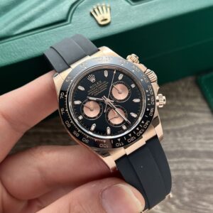 Đồng Hồ Rolex Cosmograph Daytona 116515LN Replica 11 Vàng Hồng BTF 40mm (9)