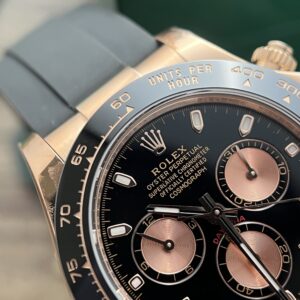 Đồng Hồ Rolex Cosmograph Daytona 116515LN Replica 11 Vàng Hồng BTF 40mm (9)