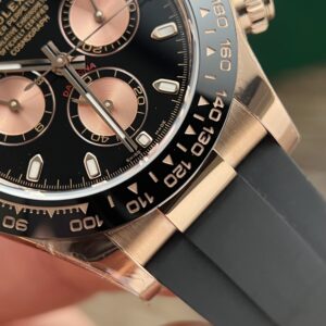 Đồng Hồ Rolex Cosmograph Daytona 116515LN Replica 11 Vàng Hồng BTF 40mm (9)