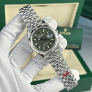 Đồng Hồ Rolex DateJust 126234 Replica 1:1 Mặt Cây Lá Xanh VSF 36mm