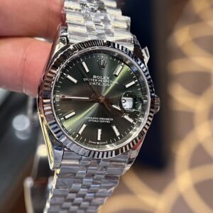 Đồng Hồ Rolex DateJust 126234 Replica 11 Màu Xanh Lá Cây 36mm (2)