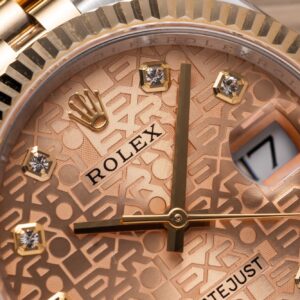 Đồng Hồ Rolex DateJust Bọc Vàng 18K Mặt Vi Tính GM Factory 36mm (8)