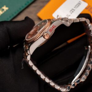 Đồng Hồ Rolex DateJust Bọc Vàng Hồng Rep 11 Mặt Cá Hồi GMF 31mm (2)