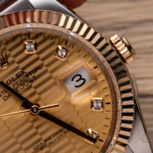 Đồng Hồ Rolex DateJust Bọc Vàng Thật Mặt Nếp Gấp GMF 36mm (1)