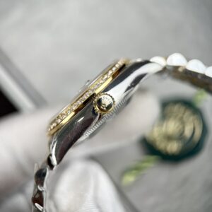 Đồng Hồ Rolex DateJust Mặt Số Xà Cừ DemiGold Fake 11 31mm (1)