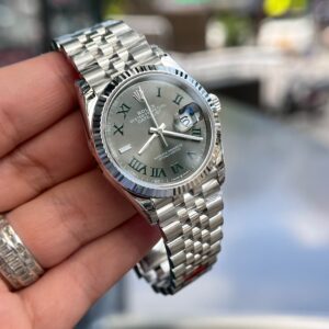 Đồng Hồ Rolex Datejust 126234 Mặt Số Wimbledon Replica 11 VSF 36mm (3)
