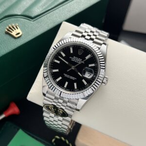 Đồng Hồ Rolex Datejust 126334 Rep 11 Mặt Đen Máy Clean 41mm (1)