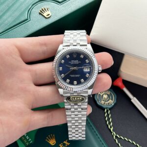 Đồng Hồ Rolex Datejust 126334 Rep 11 Mặt Xanh Blue Clean Factory 41mm (4)