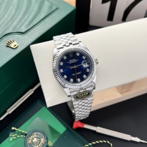 Đồng Hồ Rolex Datejust 126334 Rep 11 Mặt Xanh Blue Clean Factory 41mm (4)