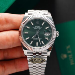 Đồng Hồ Rolex Datejust 126334 Rep 11 Mặt Xanh Lá Clean 41mm (1)