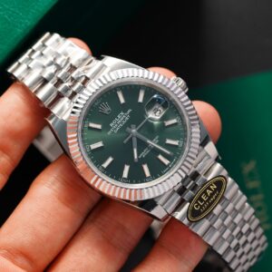 Đồng Hồ Rolex Datejust 126334 Rep 11 Mặt Xanh Lá Clean 41mm (1)