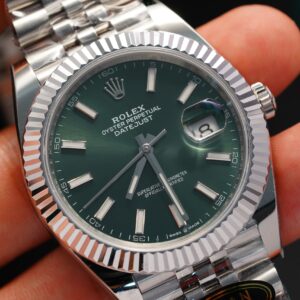 Đồng Hồ Rolex Datejust 126334 Rep 11 Mặt Xanh Lá Clean 41mm (1)