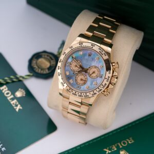 Đồng Hồ Rolex Daytona 116508 Mặt Xà Cừ Xanh Nhà Máy Clean 40mm (1)