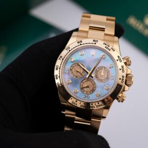 Đồng Hồ Rolex Daytona 116508 Mặt Xà Cừ Xanh Nhà Máy Clean 40mm (1)
