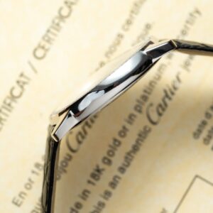 Đồng Hồ Cartier Ronde Độ Kim Cương Thiên Nhiên Nữ 36mm (1)
