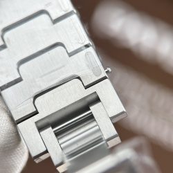 Đồng Hồ Cartier Santos WSSA0029 Replica 11 Nữ Mặt Trắng Máy Thụy Sỹ Nhà Máy BV 35mm (2)