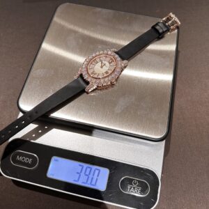 Đồng Hồ Chopard Nữ Bọc Vàng Độ Kim Cương Moissanite 34mm (3)