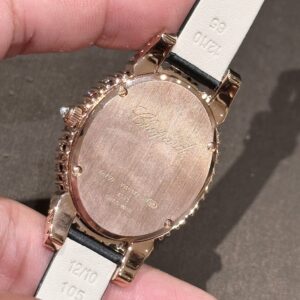 Đồng Hồ Chopard Nữ Bọc Vàng Độ Kim Cương Moissanite 34mm (3)