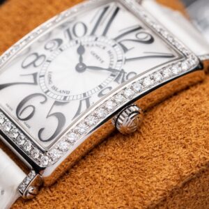Đồng Hồ Franck Muller Island Độ Kim Cương Tự Nhiên Nữ 36mm (1)