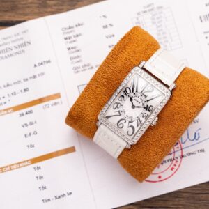 Đồng Hồ Franck Muller Island Độ Kim Cương Tự Nhiên Nữ 36mm (1)