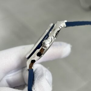 Đồng Hồ Hublot Automatic Màu Xanh Dương Đính Đá HB Factory 38mm (1)