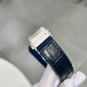 Đồng Hồ Hublot Automatic Màu Xanh Dương Đính Đá HB Factory 38mm (1)