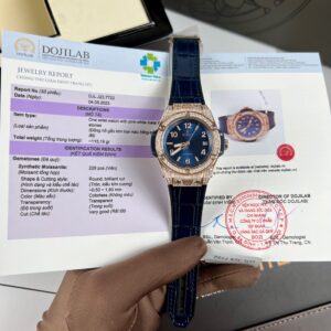 Đồng Hồ Hublot Big Bang One Click Màu Xanh Dương Replica 39mm (7)