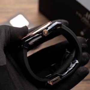 Đồng Hồ Hublot Ceramic Demi Rose Replica 11 Dây Cao Su 42mm (1)