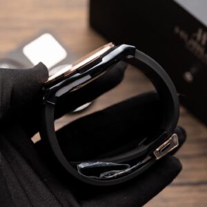 Đồng Hồ Hublot Ceramic Demi Rose Replica 11 Dây Cao Su 42mm (1)