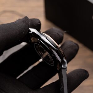 Đồng Hồ Hublot Ceramic Demi Rose Replica 11 Dây Da GSF 42mm (1)