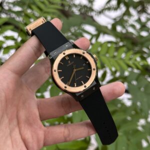 Đồng Hồ Hublot Classic Fusion Ceramic Demi Gold Replica 11 JJZ 42mm (2)