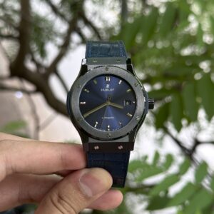 Đồng Hồ Hublot Classic Fusion Ceramic Màu Xanh Dương JJZ 42mm (2)