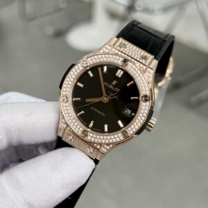 Đồng Hồ Hublot Classic Fusion King Gold Diamonds HB Factory 38mm (1)