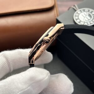 Đồng Hồ Hublot Classic Fusion King Gold Đính Kim Cương Moissanite Gray 42mm (8)