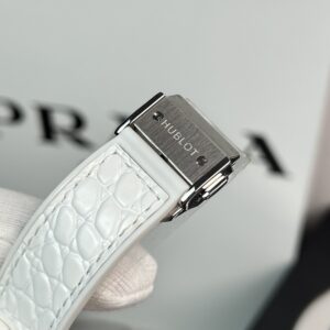 Đồng Hồ Hublot Độ Full Kim Cương Moissanite Màu Trắng HBF 38mm (2)