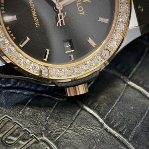 Đồng Hồ Hublot Độ Kim Cương Moissanite Demi 42mm (6)