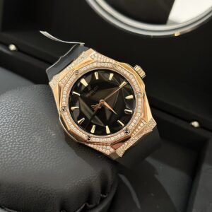 Đồng Hồ Hublot Orlinski King Gold Demi Đính Đá Rep 11 40mm (6)